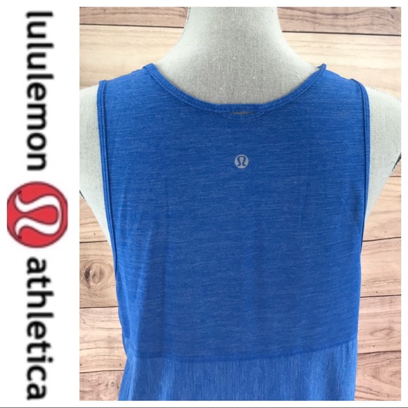 💕SALE💕 Lululemon Blue Muscle Tank Top - Picture 4 of 8
